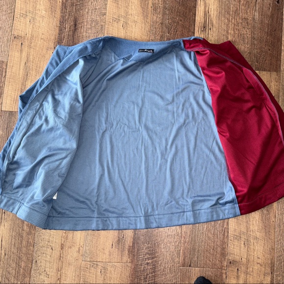 Two-Tone Corduroy Women's Blazer with Ethnic Trim - Picture 8 of 12